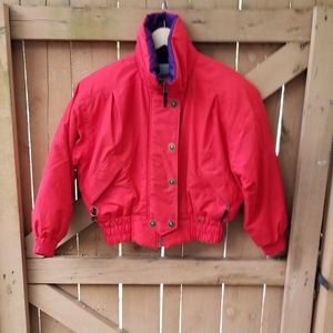 VINTAGE OBERMEYER LADIES HEAVY JACKET SIZE8 PETIT.